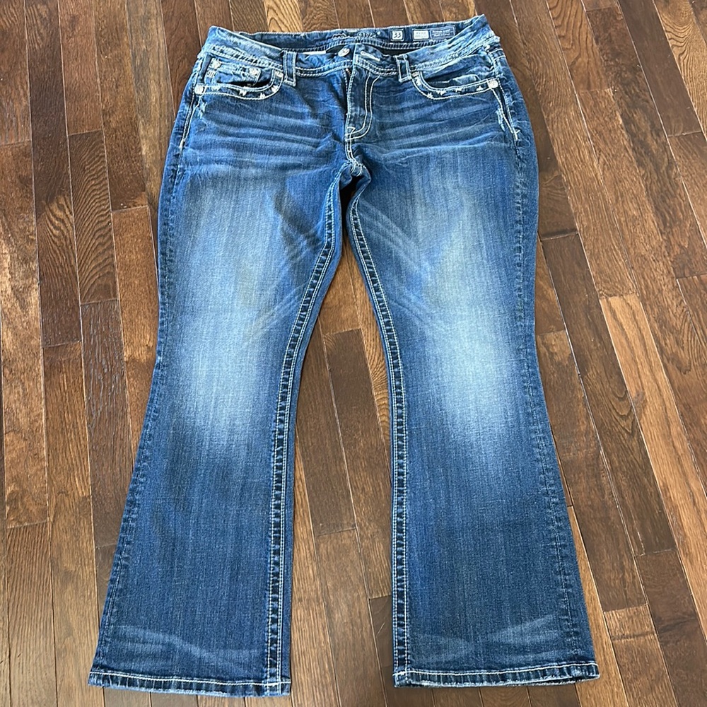 Miss Me Mid-Rise Easy Boot Jeans